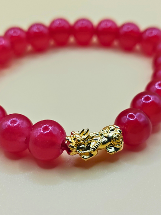 18k Piyao Bracelet - Red