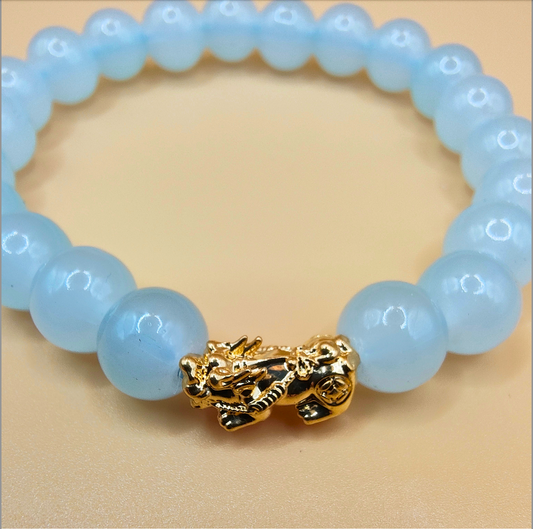 18k Piyao Bracelet - Light Blue
