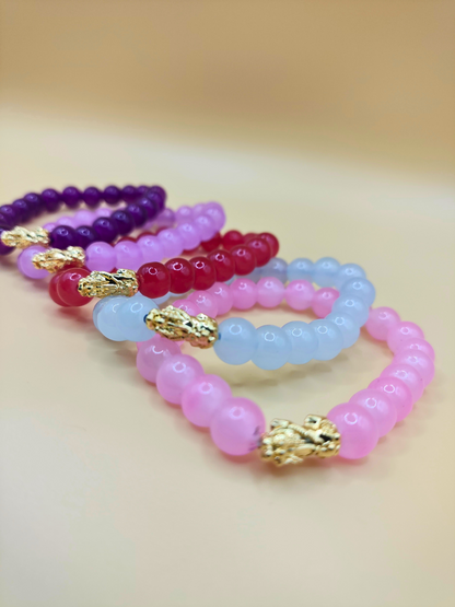 18k Piyao Bracelet - Light Blue
