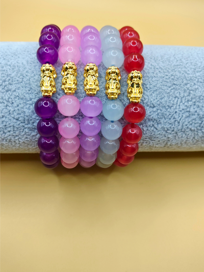 18k Piyao Bracelet - Light Blue