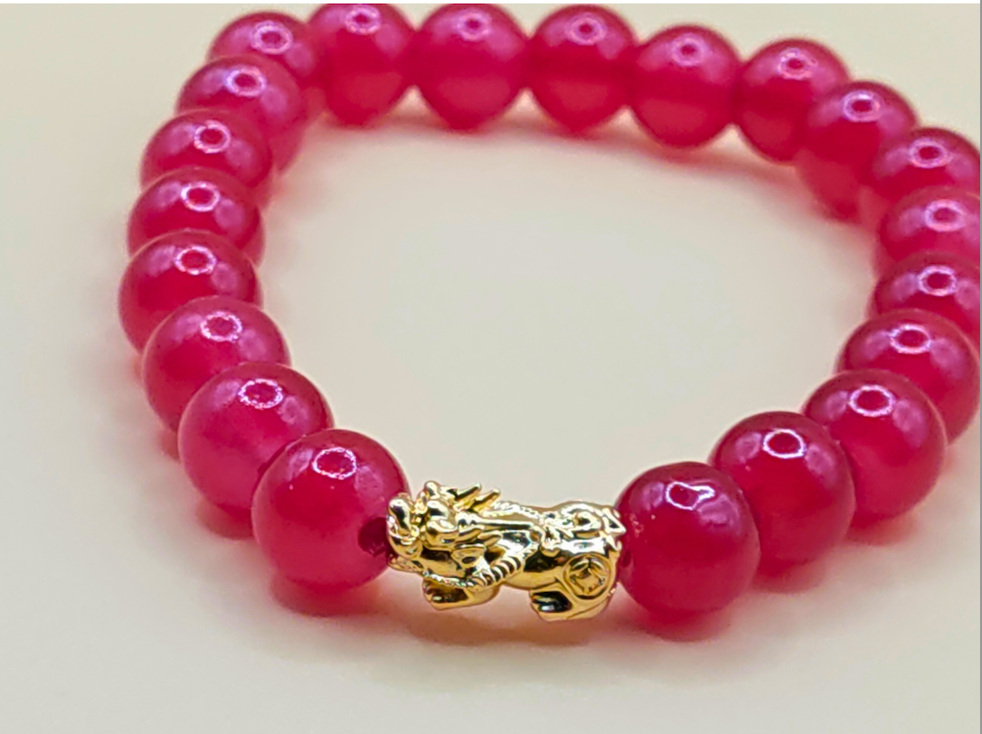 18k Piyao Bracelet - Red