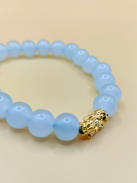 18k Piyao Bracelet - Light Blue
