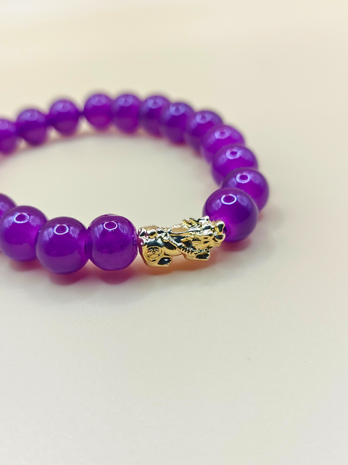 18k Piyao Bracelet - Dark Purple